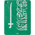 Saudi Arabia Flag Distressed iPad Pro 13in M4 (2024) Skin